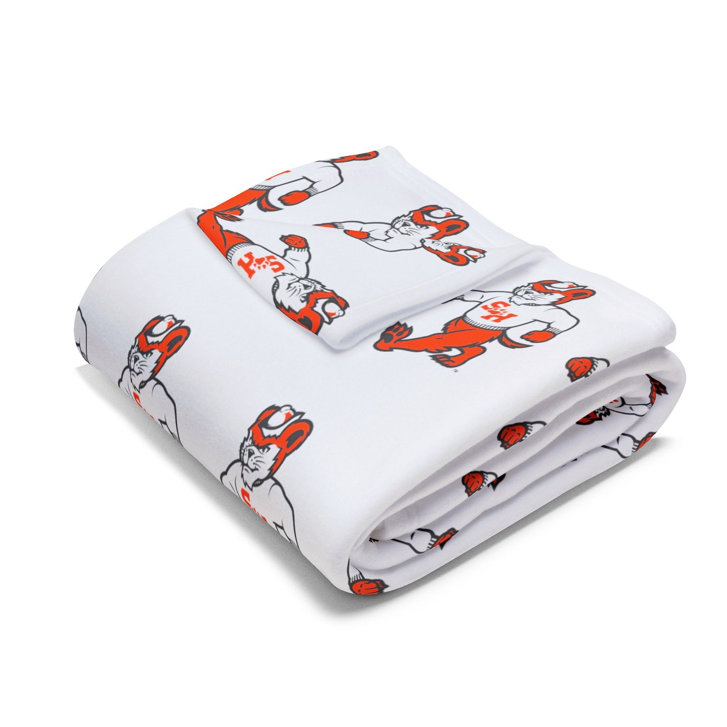 Sam Houston Sammy the Bearkat Arctic Fleece Blanket