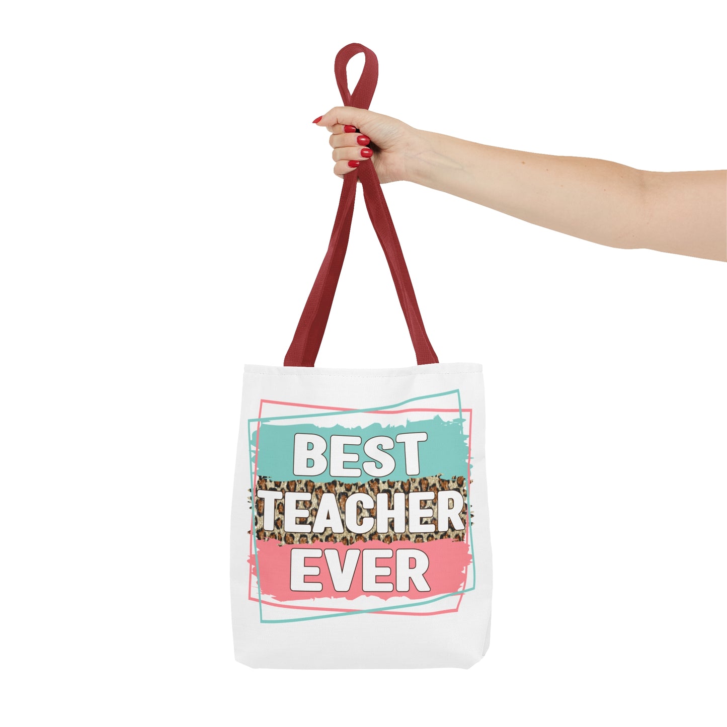 Best Teacher Ever - Difference Maker #TeacherLife Tote Bag (AOP)