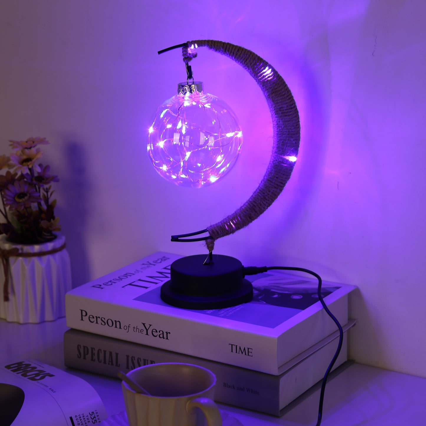 USB LED Moon Lamp