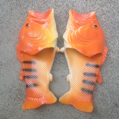 Funny Fish Slippers - Summer Family Beach Slides