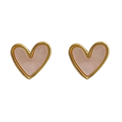 Fun Love Heart-Shaped Beautiful Stud Earrings - Valentine's Day