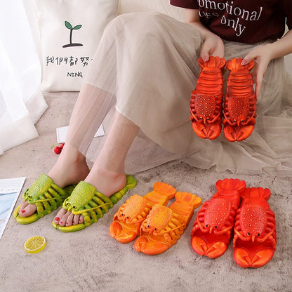 Summer Lobster Slippers/Sandals