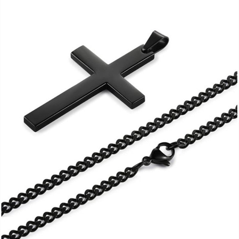 Stainless Steel Cross Necklace