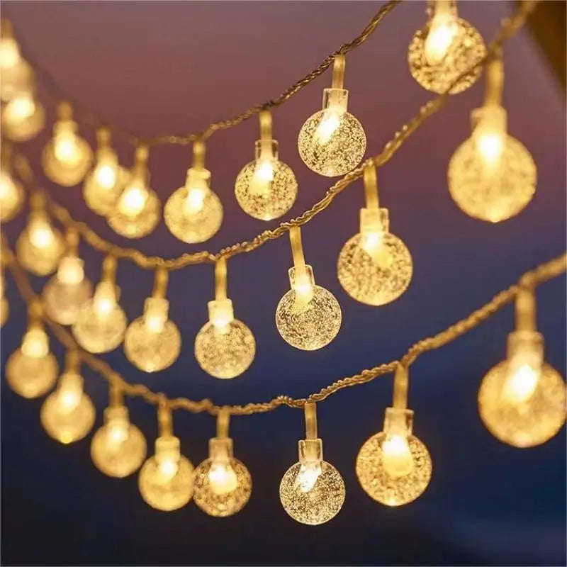 1.5/3M Christmas String Lights - Snowflakes - Christmas Decorations