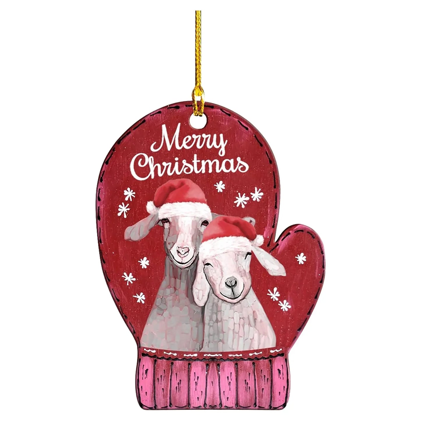 Christmas Tree Ornaments, Cute Kitty Cat, Dog, Cow, Elephant, etc. - Christmas Decorations