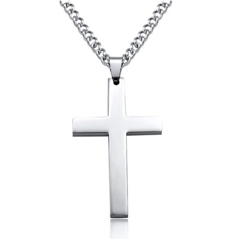 Stainless Steel Cross Necklace