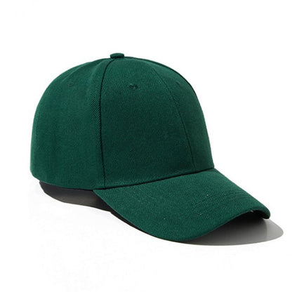 Unisex Baseball Cap - Solid Color - Adjustable