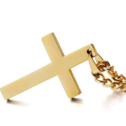 Stainless Steel Cross Necklace