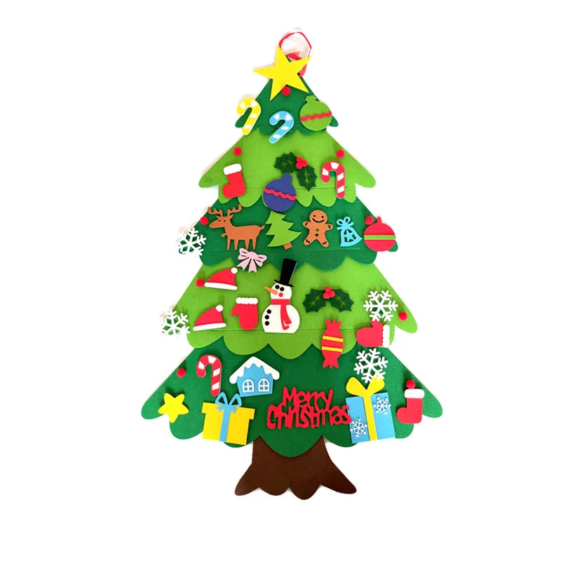 Felt Christmas Tree for Kids Decorating - Christmas Decoration