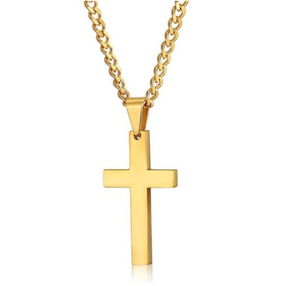 Stainless Steel Cross Necklace