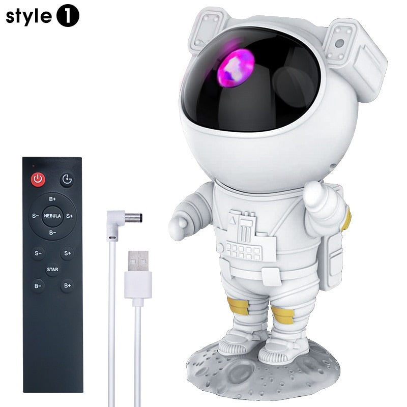 Kids Star Projector Night Light with Remote Control - 360°Adjustable Design