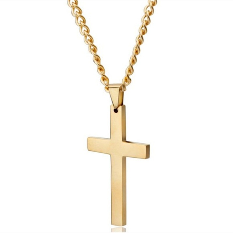 Stainless Steel Cross Necklace