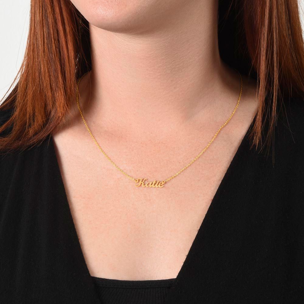 Custom Name Necklace - PERFECT gift for a special someone