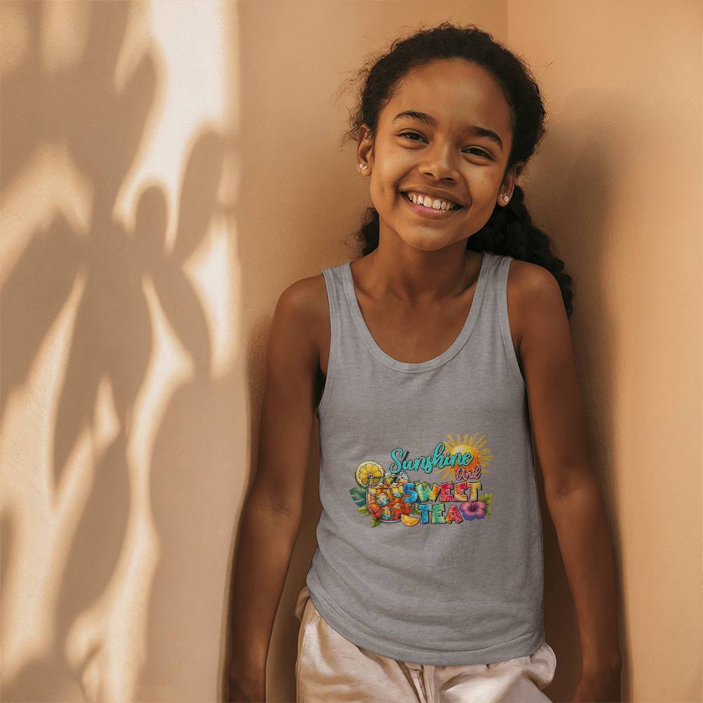 Youth Sunshine and Sweet Tea Tank Top - PERFECT for summer outfits