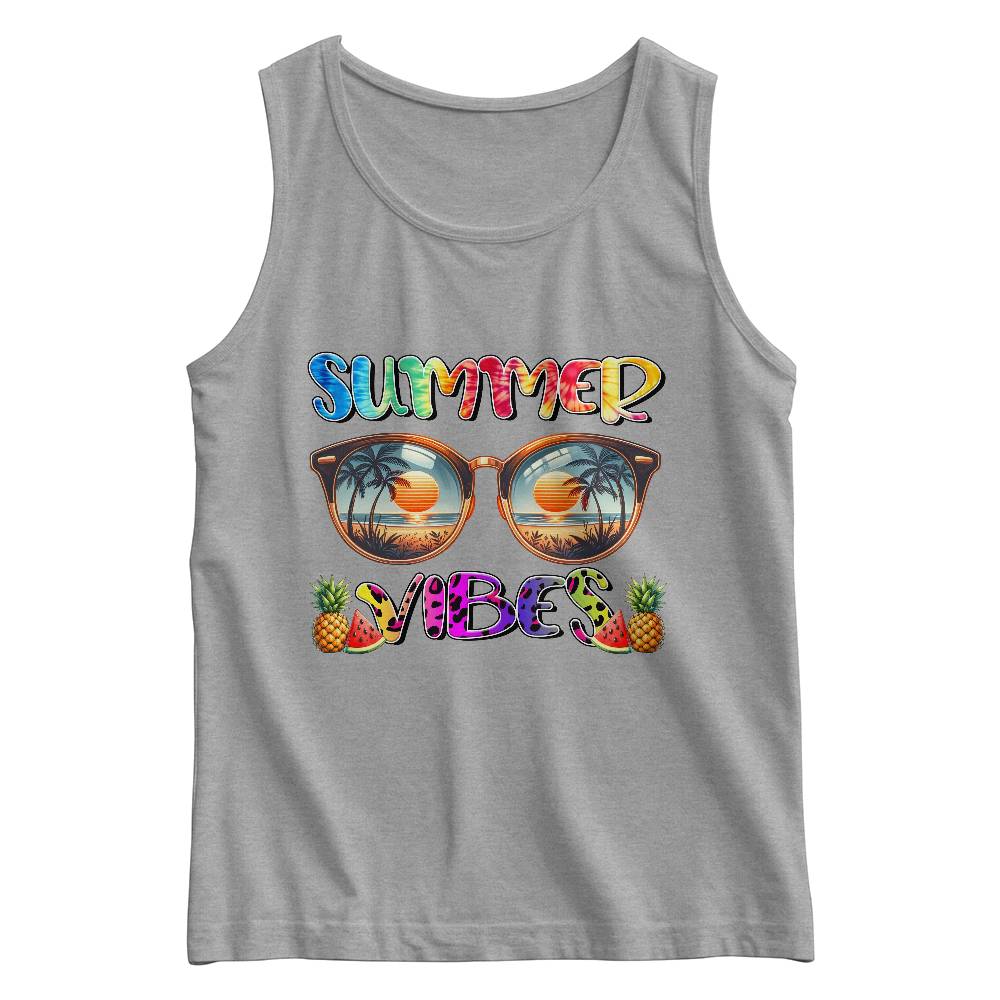 Youth Summer Vibes Tank Top - PERFECT for summer outfits