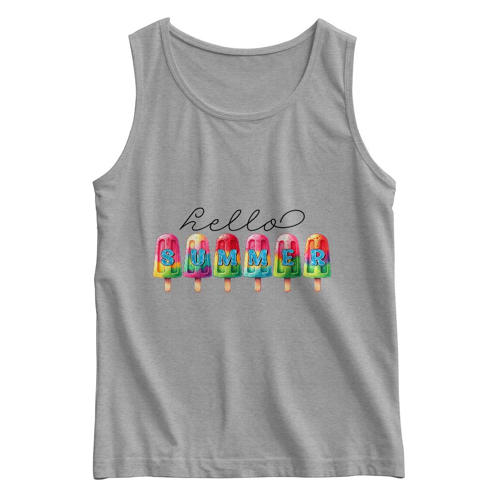 Youth Hello Summer Tank Top - PERFECT for summer outfits