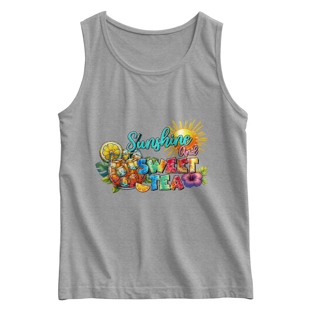 Youth Sunshine and Sweet Tea Tank Top - PERFECT for summer outfits