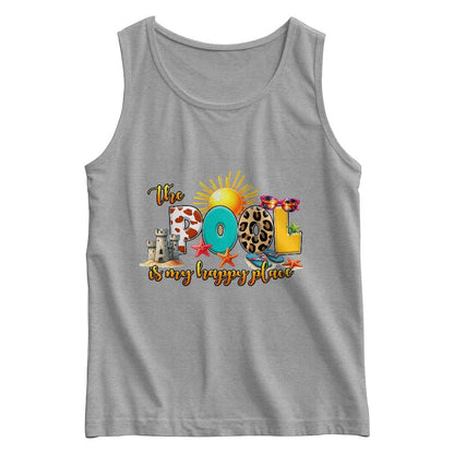 Youth The Pool is My Happy Place Tank Top - PERFECT for summer outfits