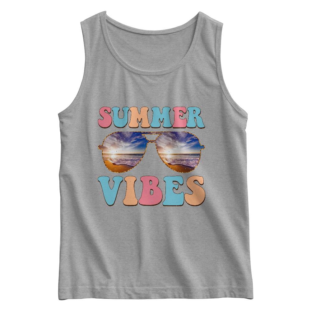 Youth Summer Vibes Tank Top - PERFECT for summer outfits