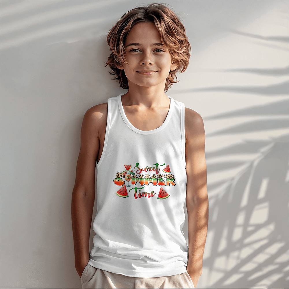 Youth Sweet Summer Time Watermelon Tank Top - PERFECT for summer outfits