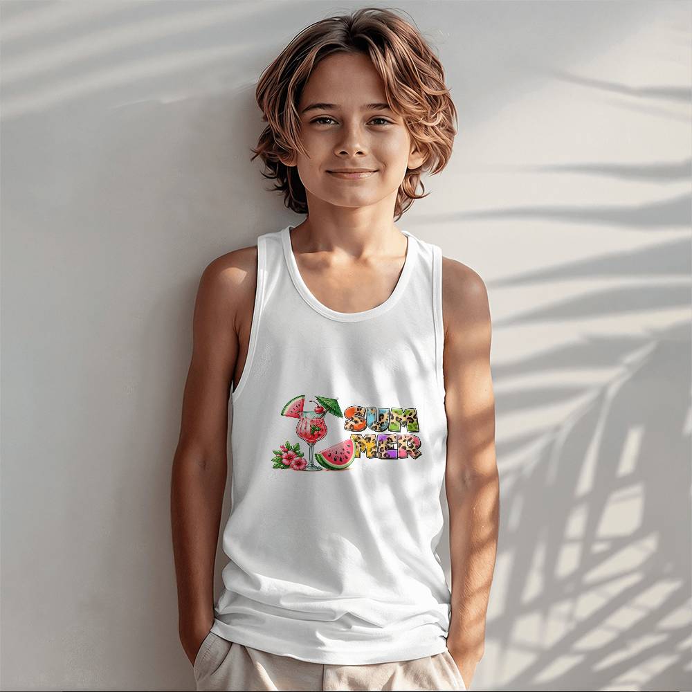 Youth Watermelon Summer Tank Top - PERFECT for summer outfits