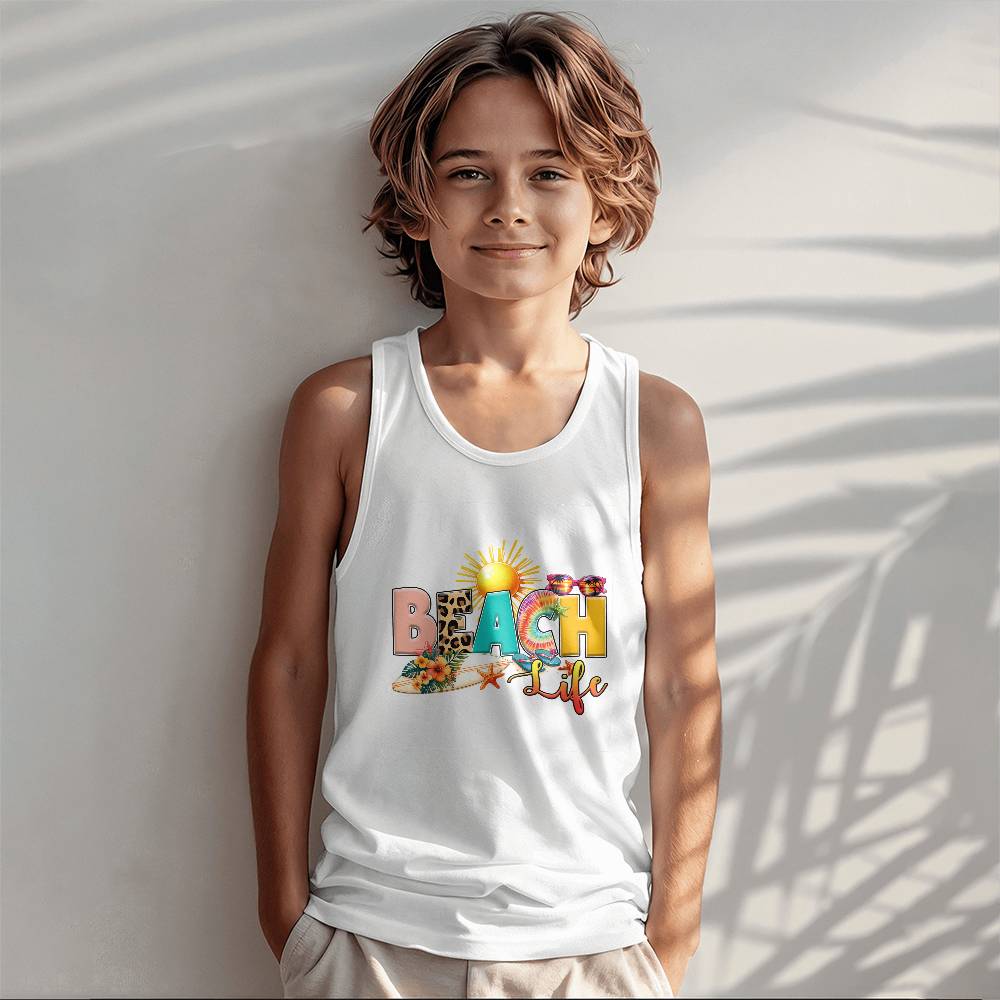 Youth Beach Life Tank Top - PERFECT for summer outfits