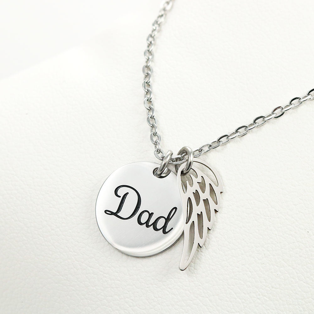 Memorial Necklace - Dad - Great way to show your love for your father - Forever in My Heart