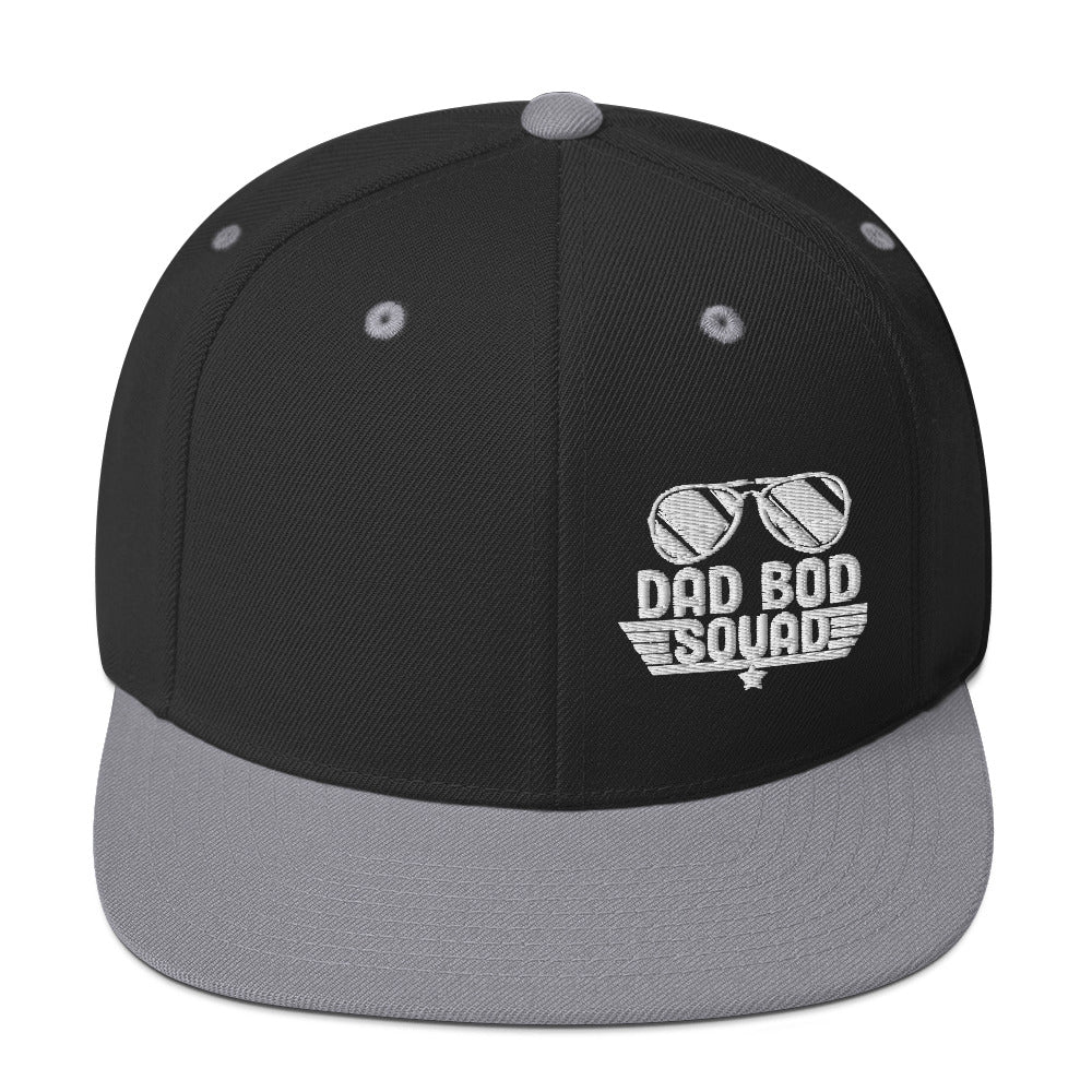 Dad Bod Squad Snapback Hat