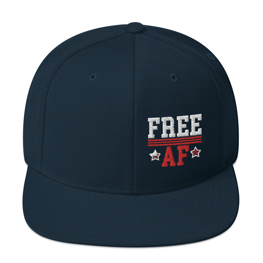 Free AF America Snapback Hat