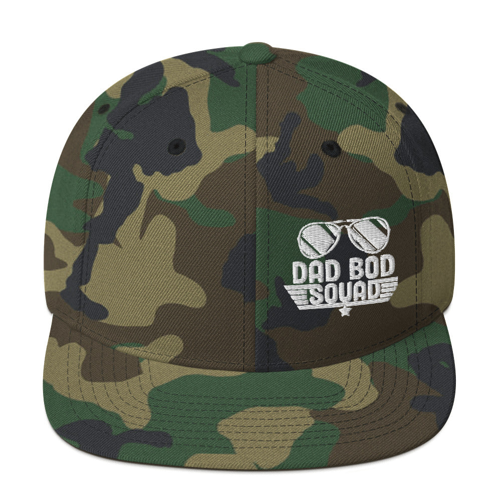 Dad Bod Squad Snapback Hat