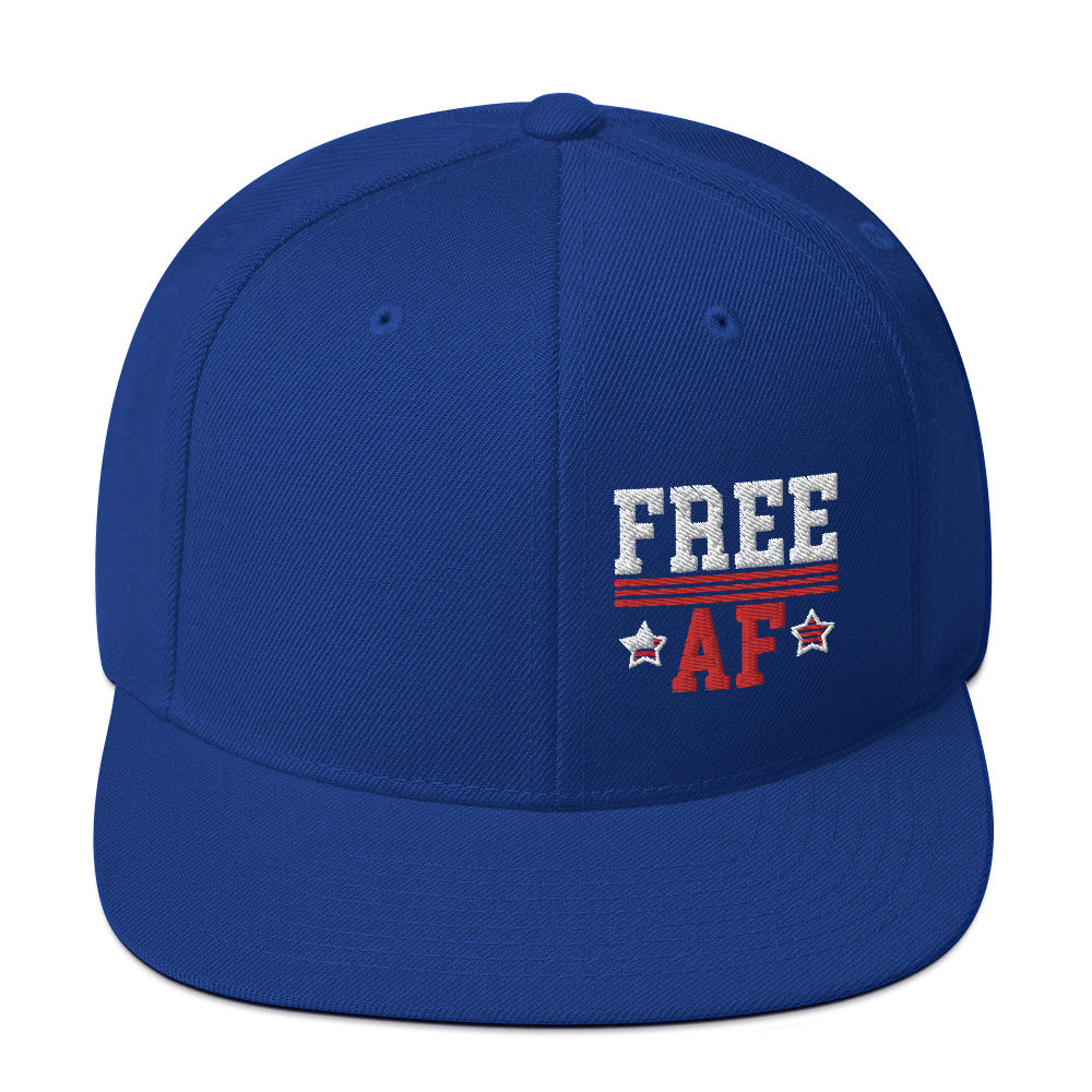 Free AF America Snapback Hat