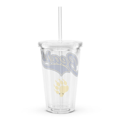 Gause Bears Clear plastic tumbler