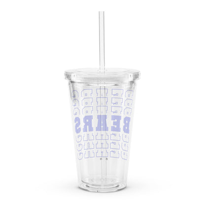 Gause Bears Clear plastic tumbler