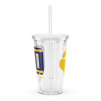 Gause Bears Clear plastic tumbler