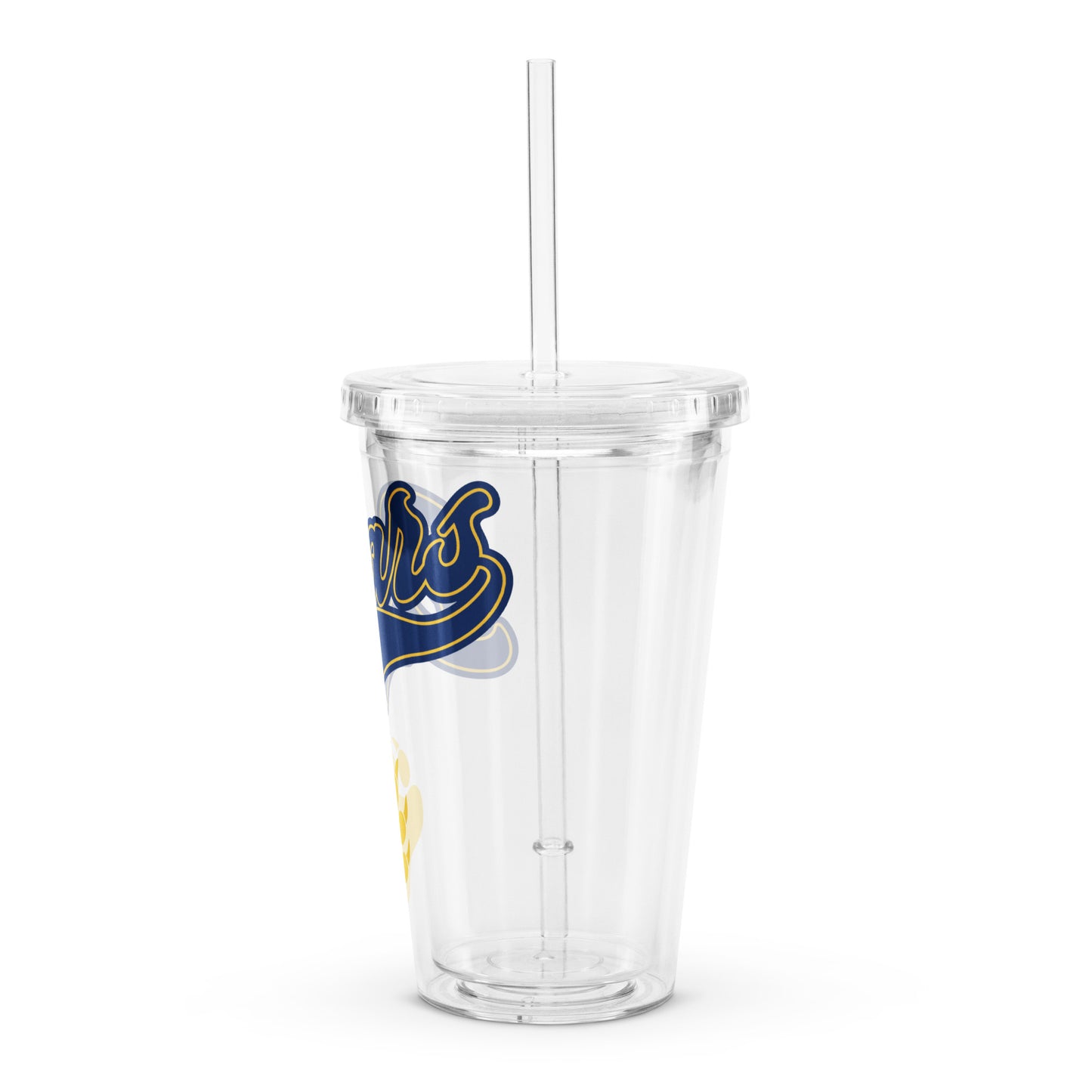 Gause Bears Clear plastic tumbler