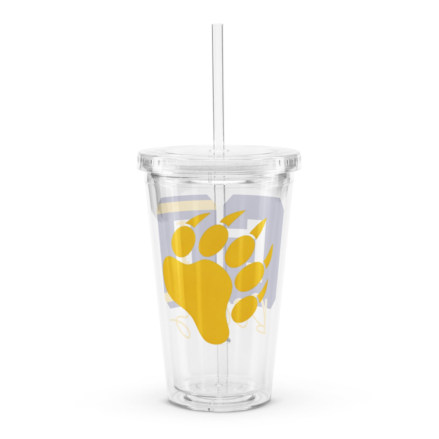 Gause Bears Clear plastic tumbler