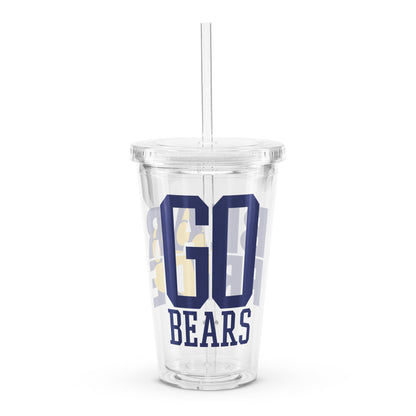 Gause Bears Clear plastic tumbler