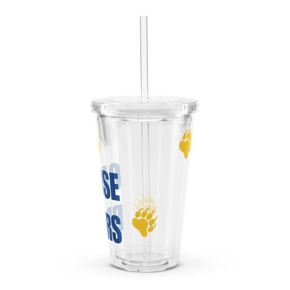 Gause Bears Clear plastic tumbler