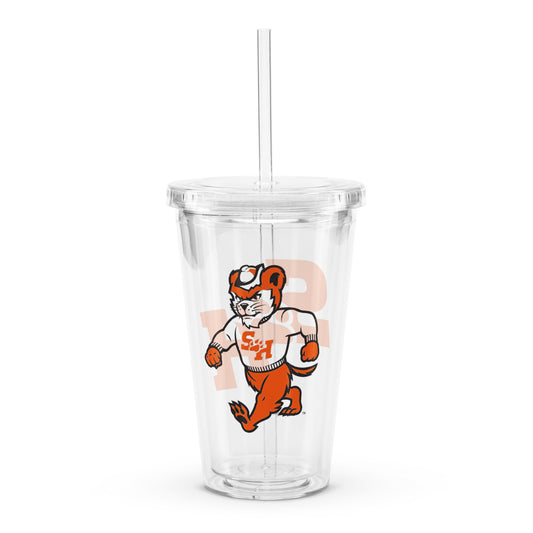 Sam Houston Bearkats Clear plastic tumbler