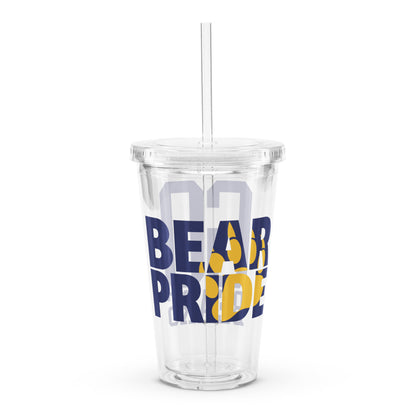 Gause Bears Clear plastic tumbler