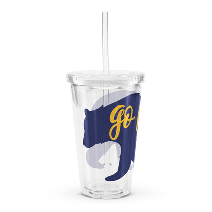 Gause Bears Clear plastic tumbler