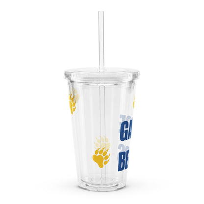 Gause Bears Clear plastic tumbler