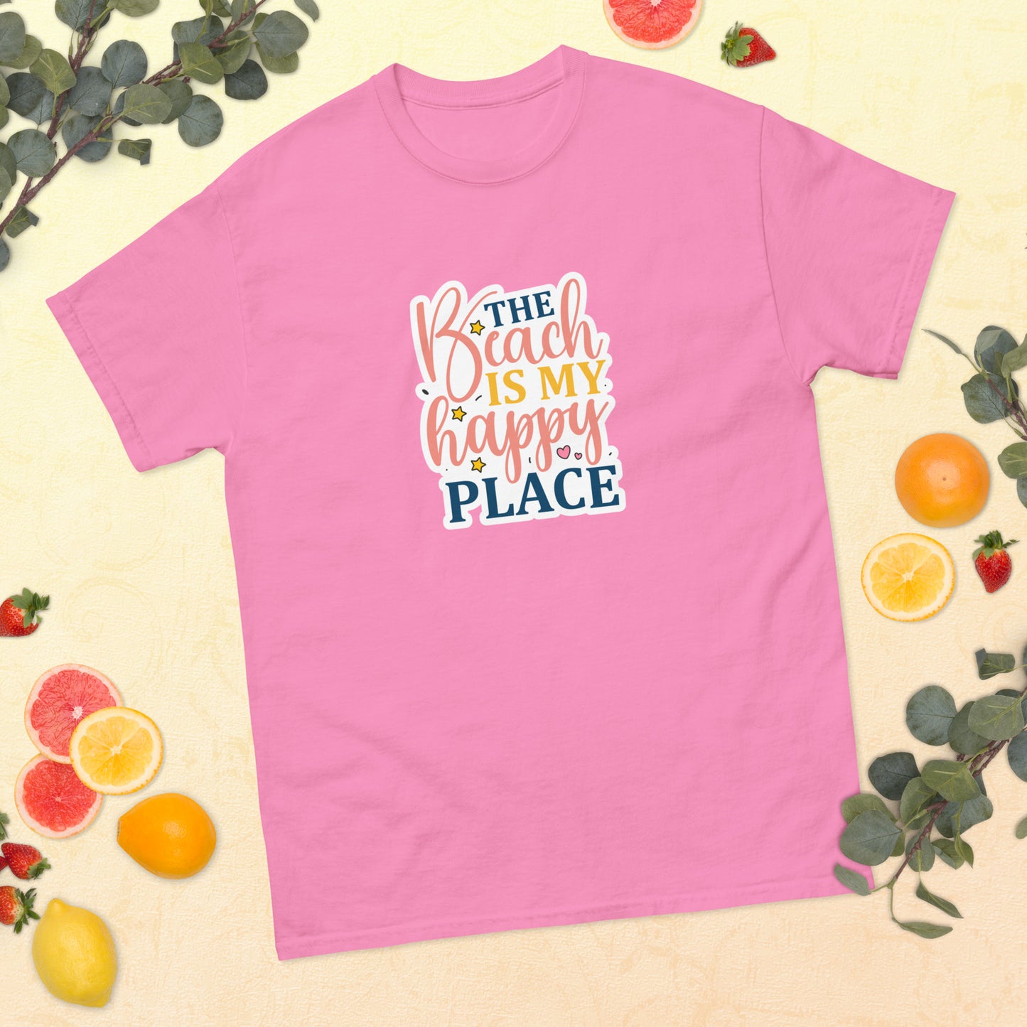 The Beach is My Happy Place Summer classic tee