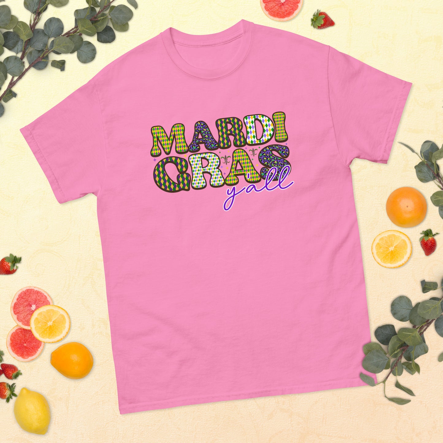 Mardi Gras Y'all classic tee