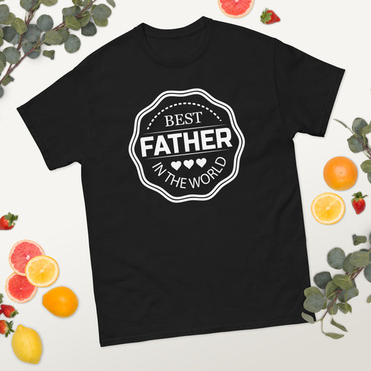 Best Father in the World - Father's Day classic tee