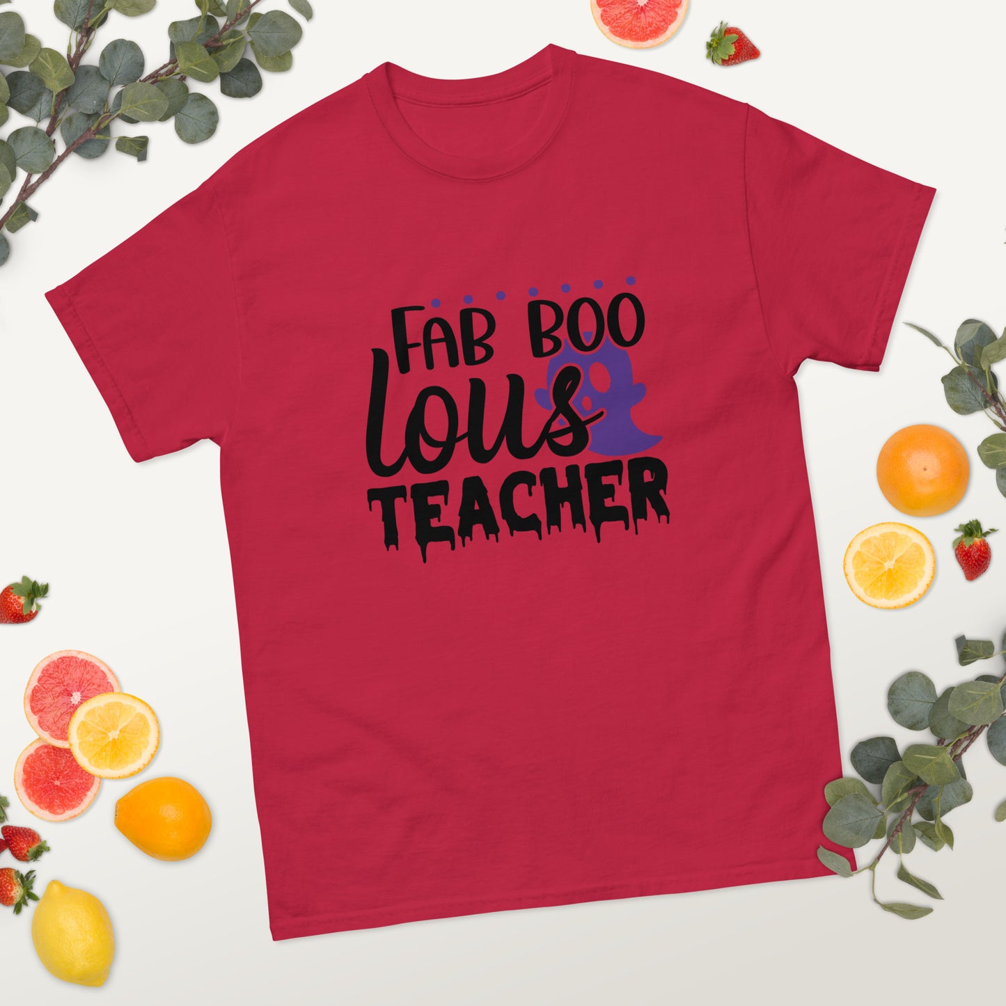 Fab Boo lous Teacher Halloween Tee