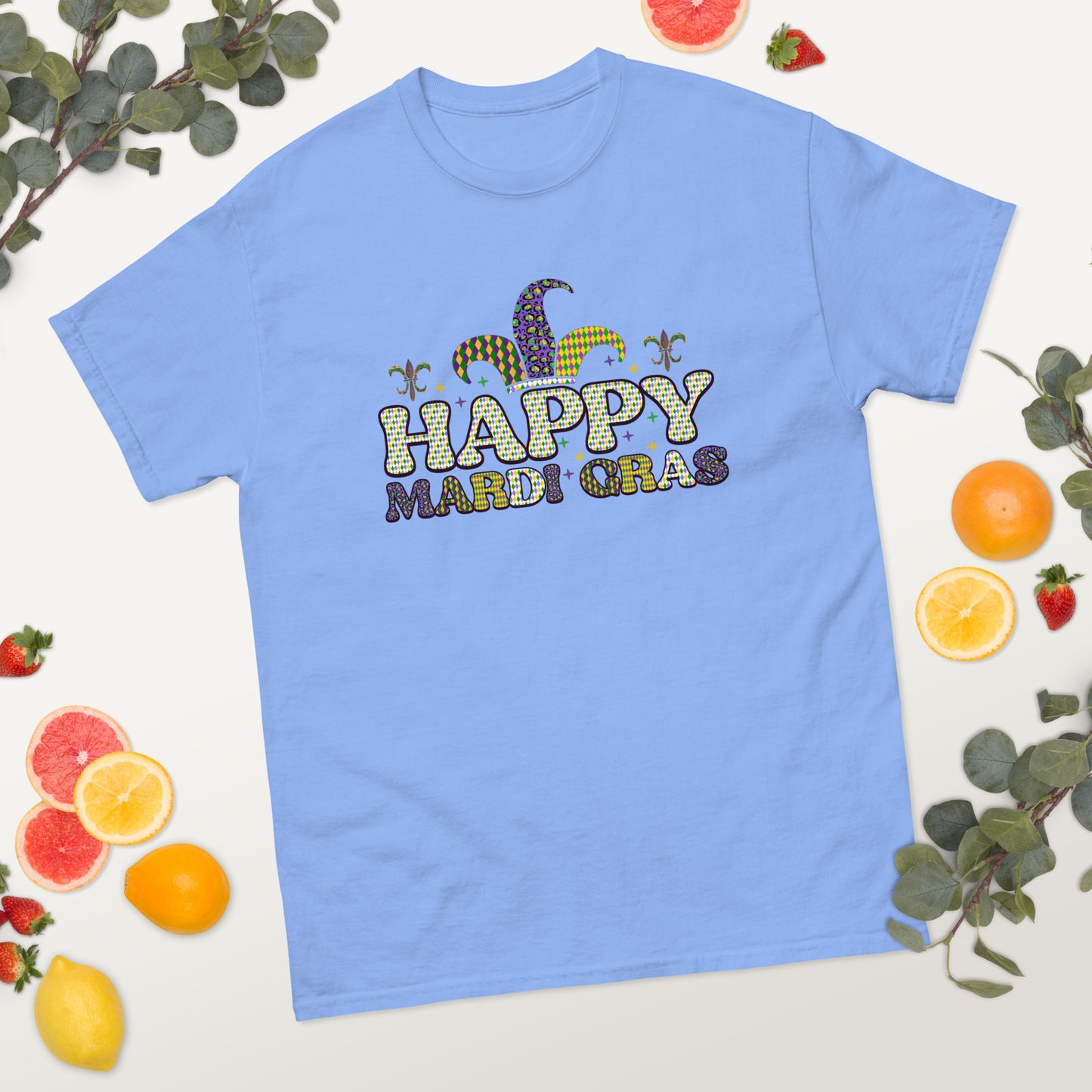 Happy Mardi Gras classic tee