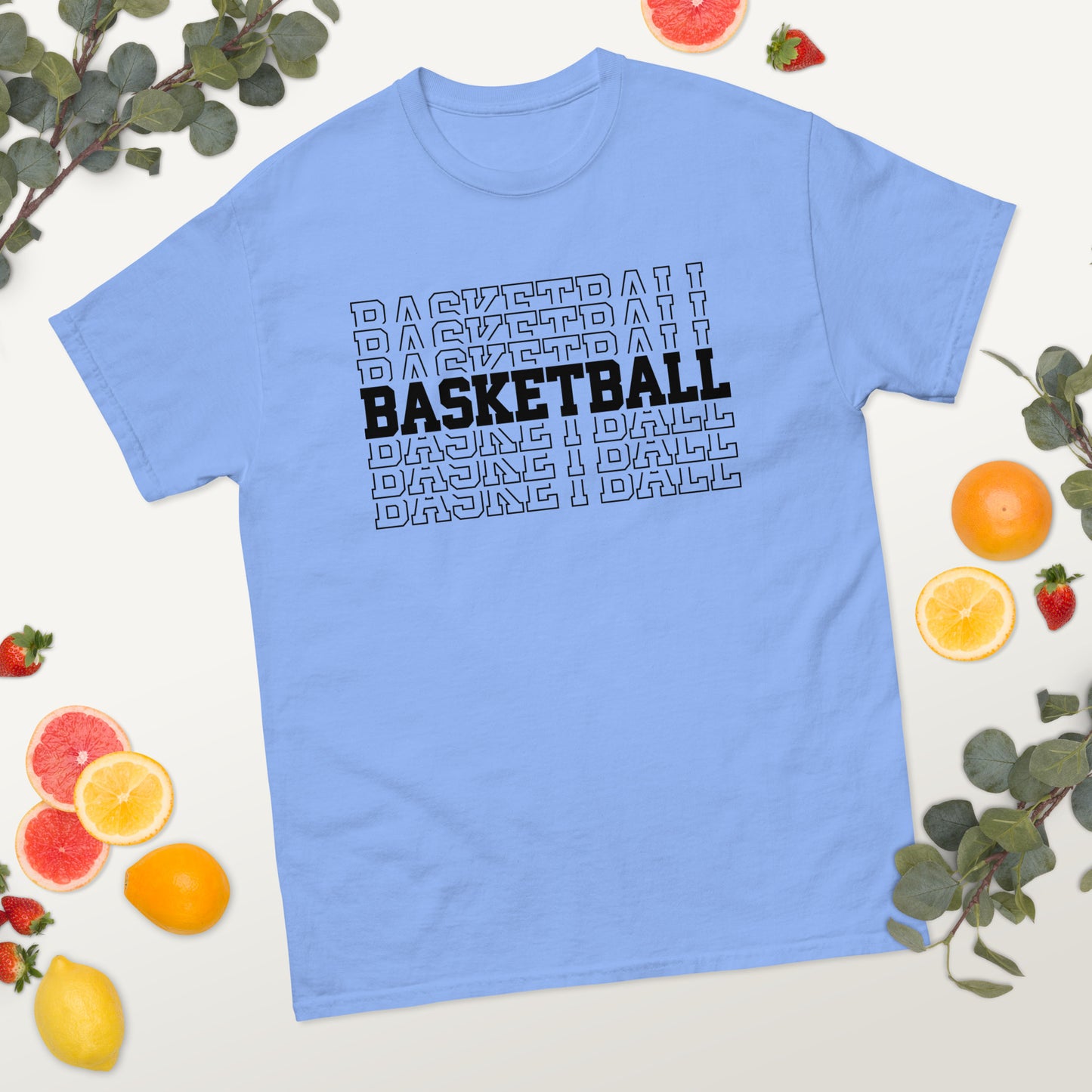 Basketball Stacked classic tee