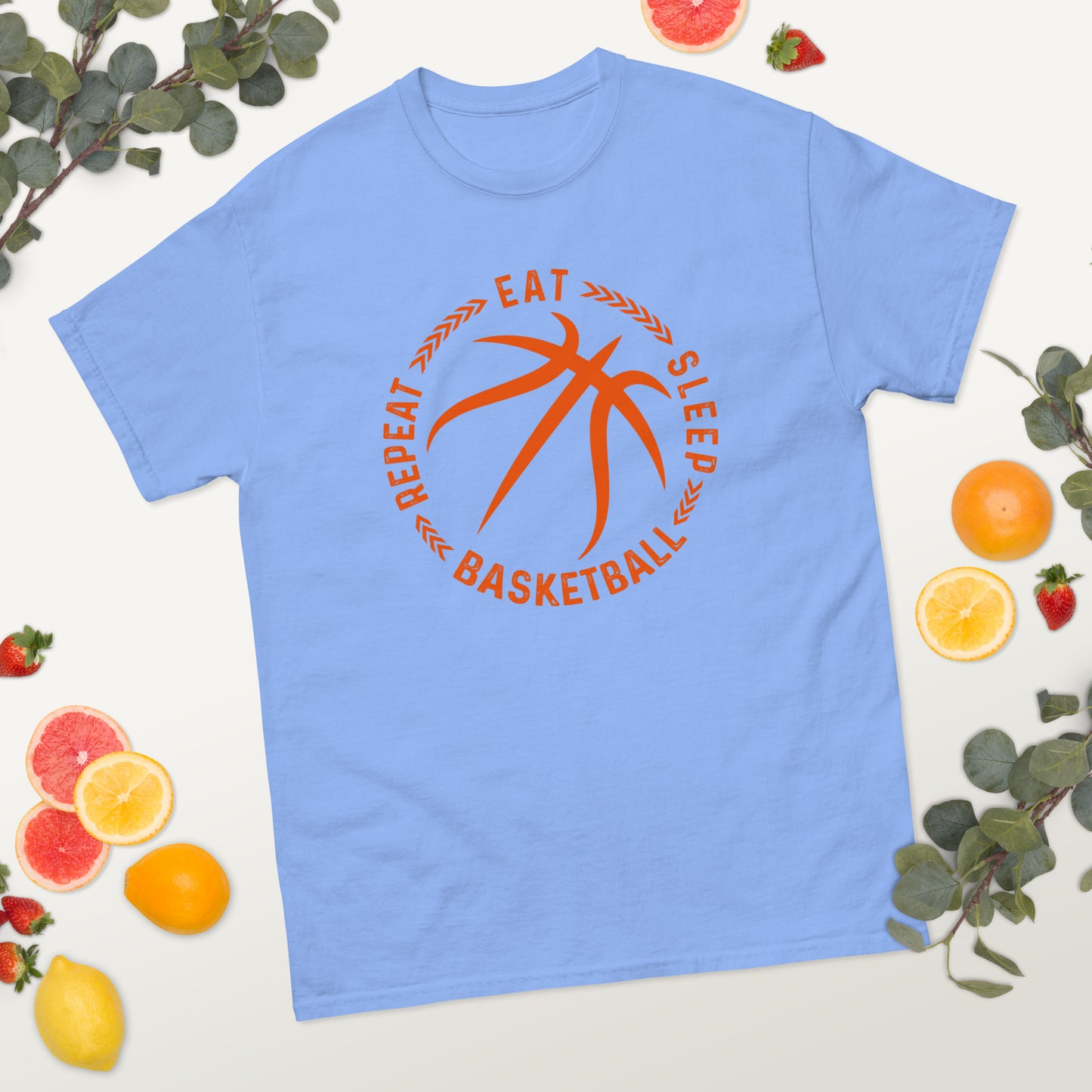 Eat Sleep Basketball Repeat Men's classic tee