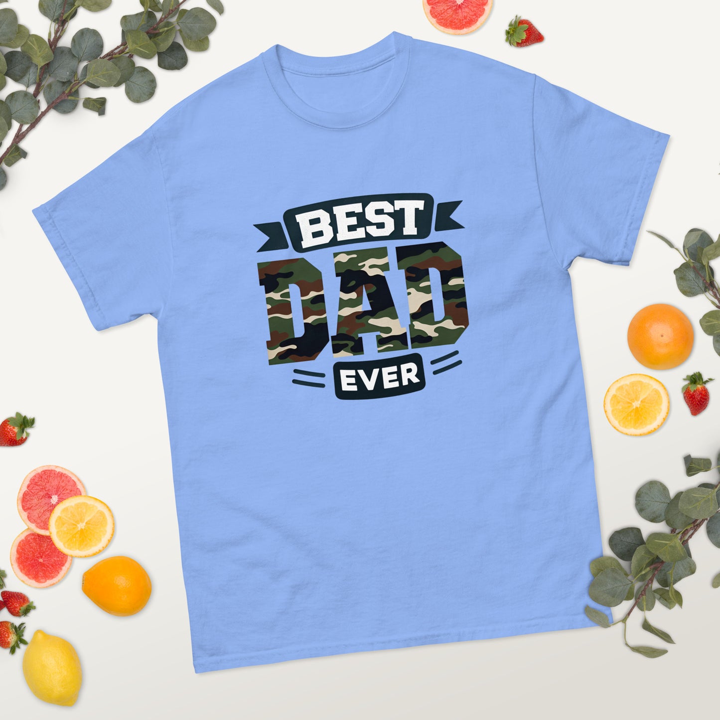 Camo Best Dad Ever - Father's Day classic tee